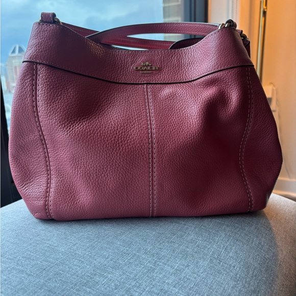 Coach Handbags - Coach Women's Pink Leather Shoulder Bag